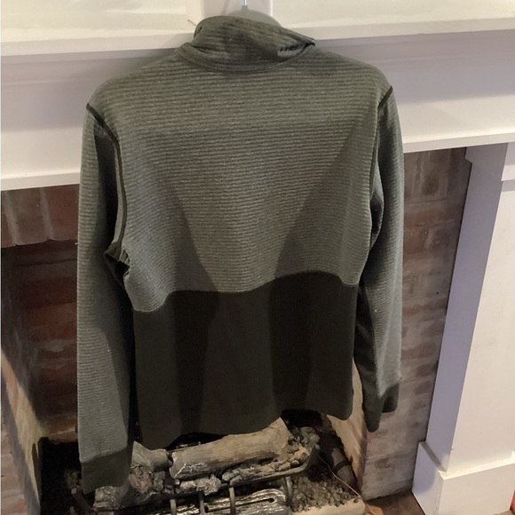 Adidas Climalite Hunter Green Collared Pullover size Small - Picture 2 of 4